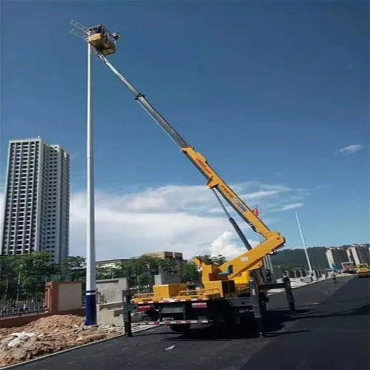 竹溪维修路灯的曲臂升降车出租